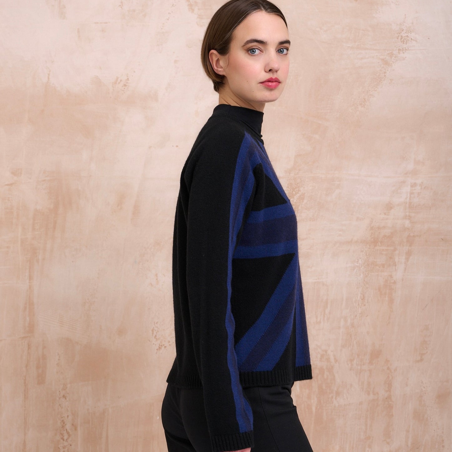 MIDNIGHT UNION JACK JUMPER