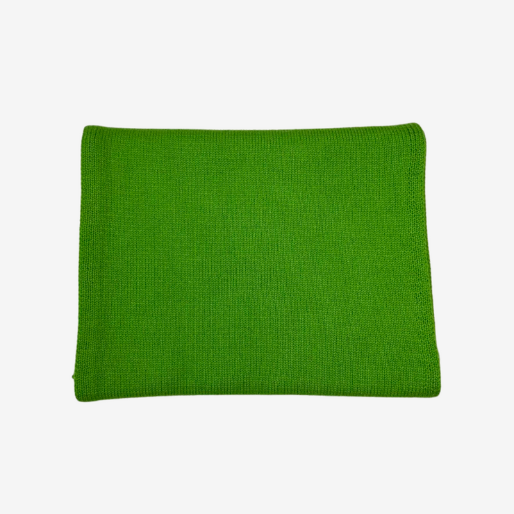 Plain Knit Scarf - Avocado