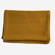 Plain Knit Scarf - Dark Mustard