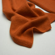 Plain Knit Scarf - Orange Tamarind