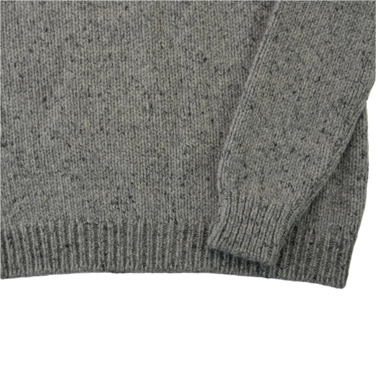 Donegal Cashmere Jumper - Light Grey