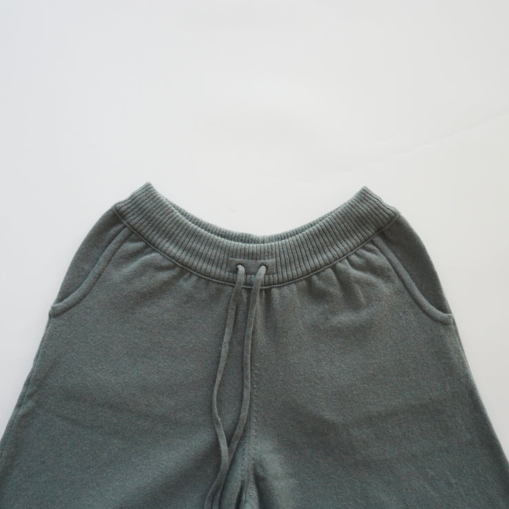 Culotte Style Joggers - Sage