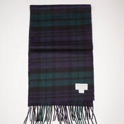 Black Watch Tartan Cashmere Woven Scarf