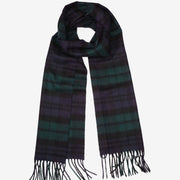 Black Watch Tartan Cashmere Woven Scarf