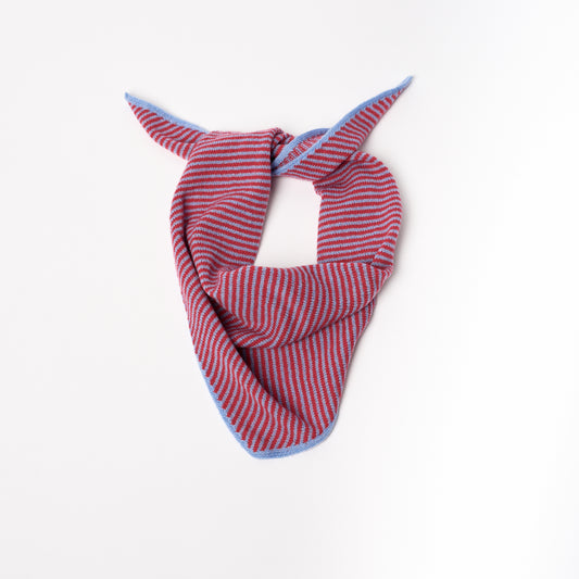 The Cragie Striped Bandana Scarf