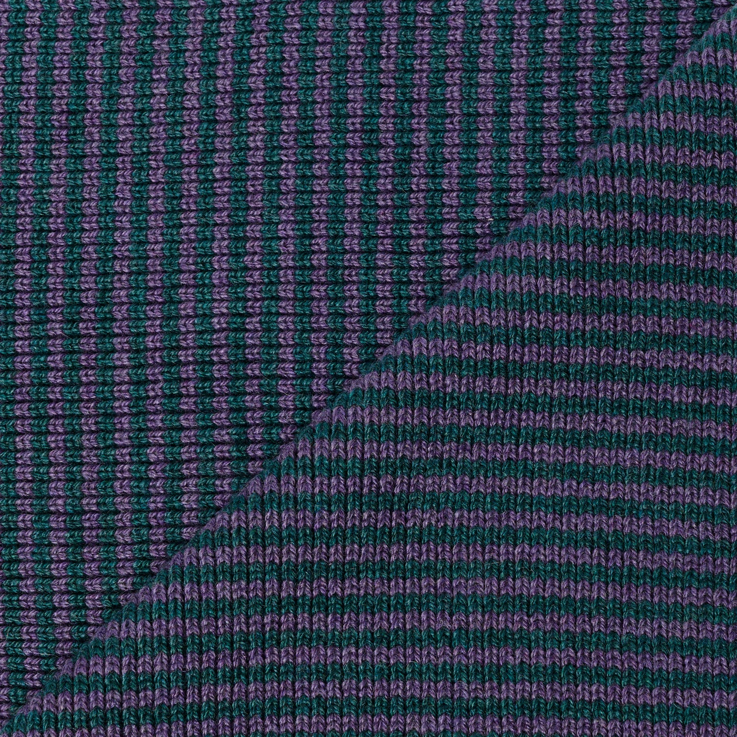 Dark Teal & Purple Cashmere Scarf