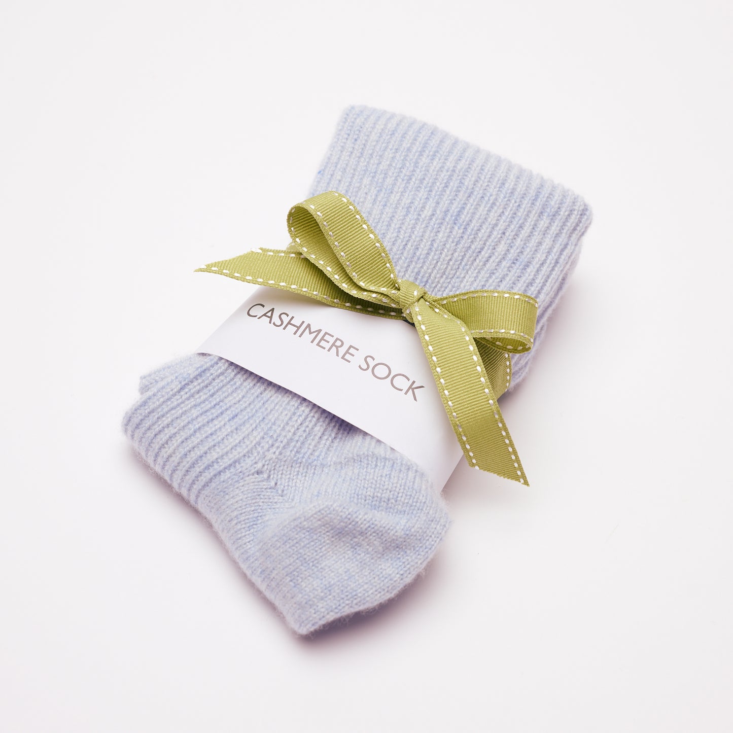 Light Blue Marl - Plain Ladies Bed Socks