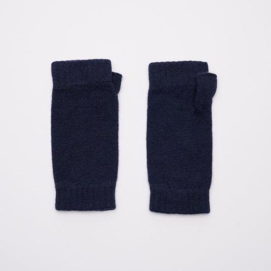 Navy - Wrist Warmers