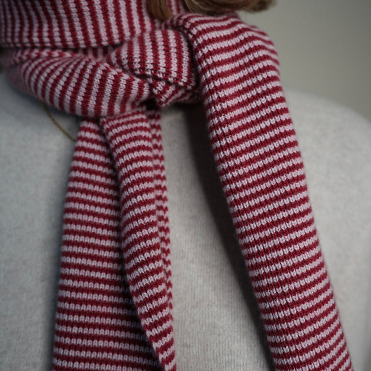 Rose & Hawthorne Striped Cashmere Scarf