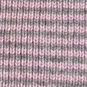 Light Pink & Light Grey Marl 5 ply Cashmere Scarf