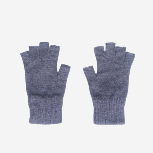 Fingerless Gloves - Lavender Marl