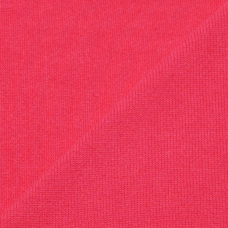 Plain Knit Scarf - Bright Pink