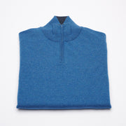 Half Zip Jumper - Mallaig Blue