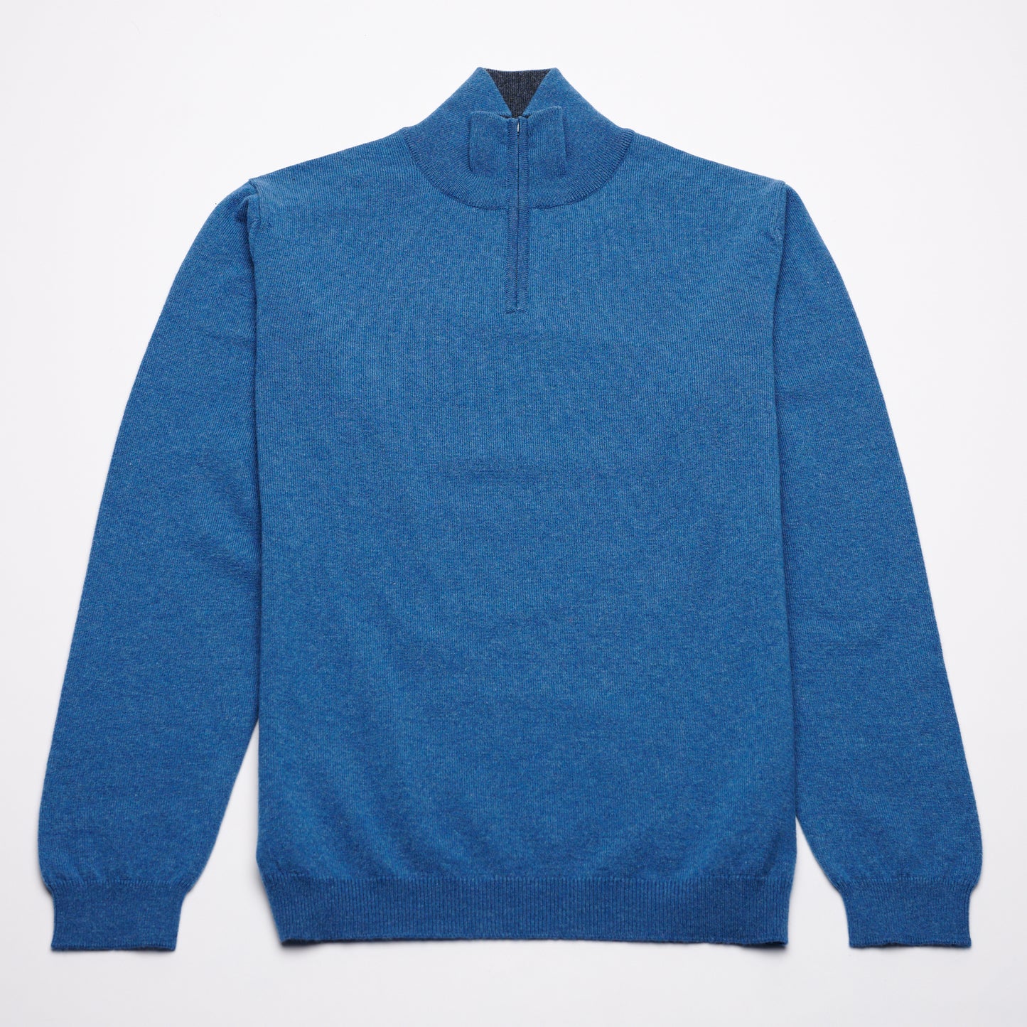Half Zip Jumper - Demin Blue