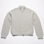 Men's Donegal Ribbed Zip Cardigan