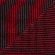 Red & Dark Chocolate Striped Cashmere Scarf