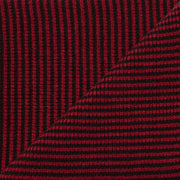 Red & Dark Chocolate Striped Cashmere Scarf