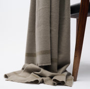 Cashmere Throw - Stone