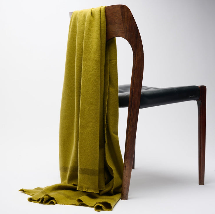 Cashmere Throw - Olive