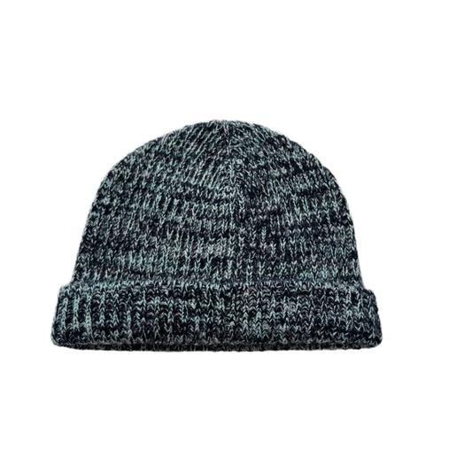 Navy Mix Chunky Knit Beanie
