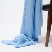 Handwoven Shawl - Rachel's Blue