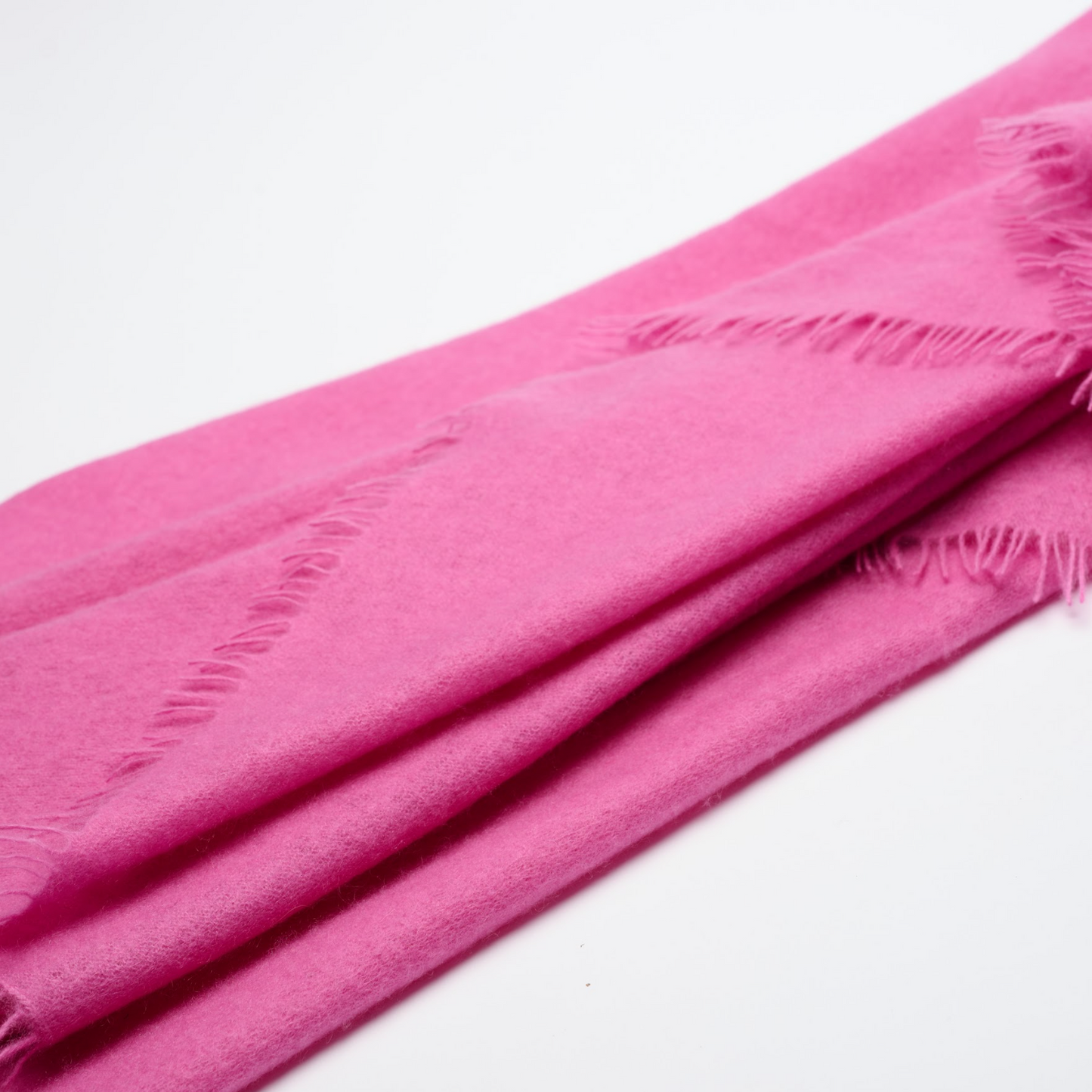 Handwoven Felted Shawl - Old Rose