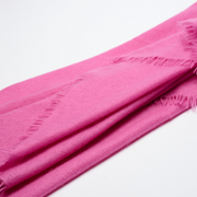 Handwoven Felted Shawl - Old Rose