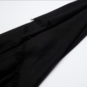 Handwoven Felted Shawl - Black