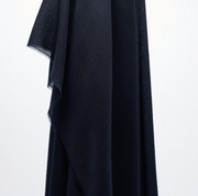 Fine Woven Shawl - Dark Navy