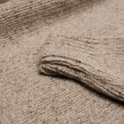 Donegal 8 ply Cashmere Crew Neck Jumper - Natural