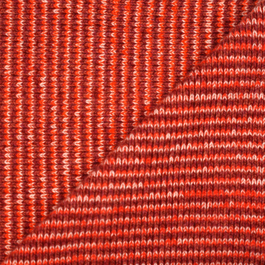 Volcano Striped 5 Ply Cashmere Scarf