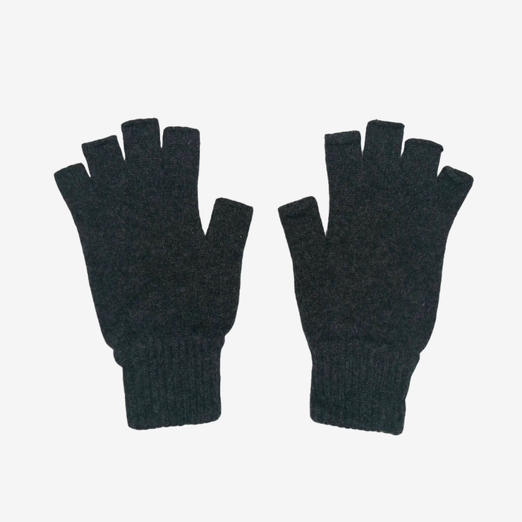 Fingerless Gloves - Charcoal