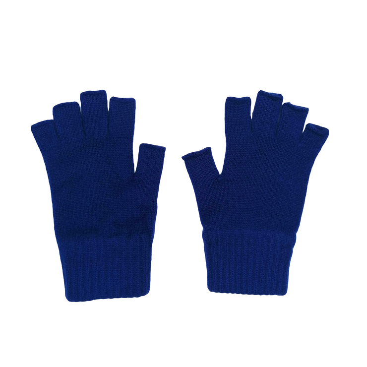 Fingerless Gloves - Royal Blue