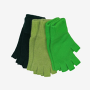 Fingerless Gloves - Neon Green