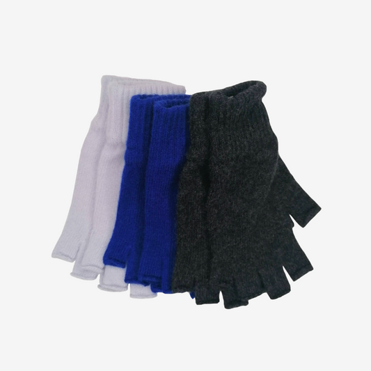 Fingerless Gloves - Charcoal