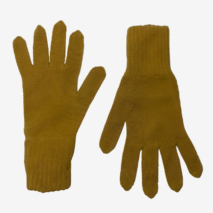 Ladies Gloves - Mustard